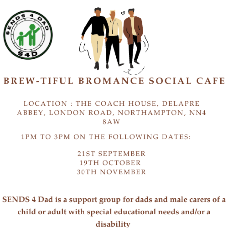 SENDS 4 Dad BRew-TIFUL BROMANCE Flyer