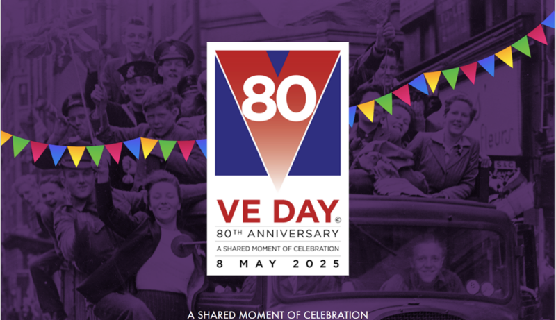 VE Day 80 Logo