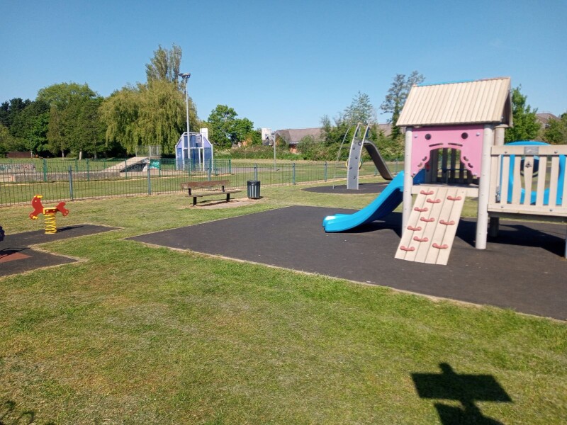 Image of play area at Towcester Recreation Ground