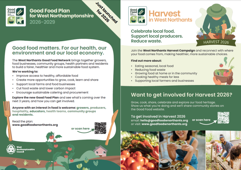Good Food West Northants Flyer 2026