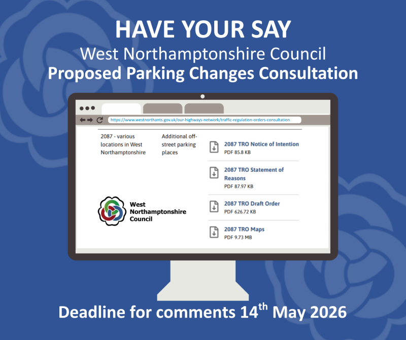 Notice of changes to Traffic Regulation Order