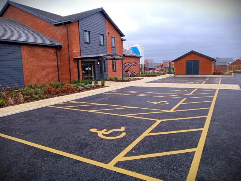 Photo of new community centre
