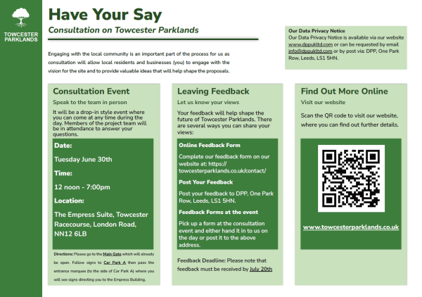 Towcester Parklands Consultation