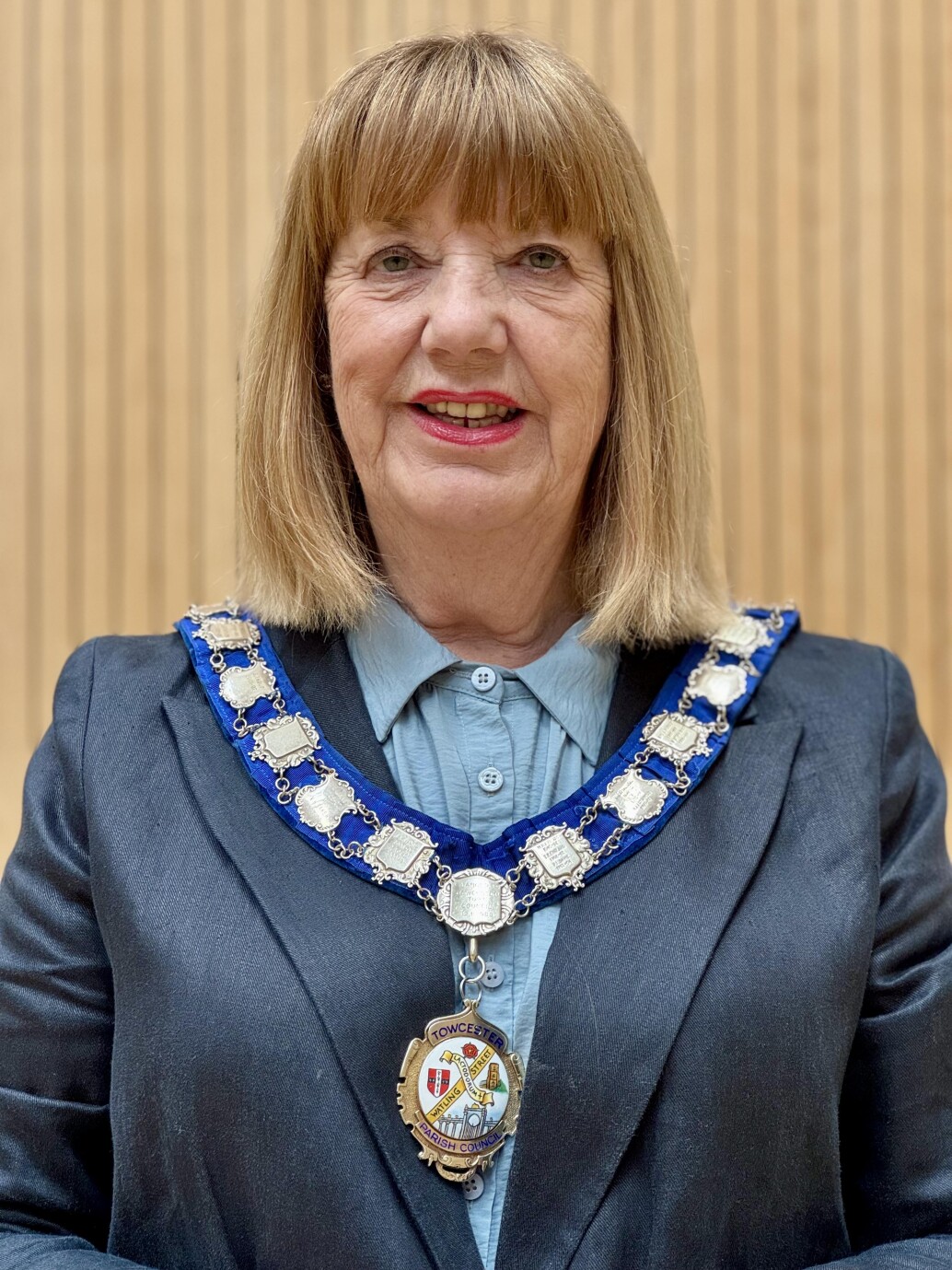 Towcester Town Mayor 2026-27 Cllr Maggie Clubley