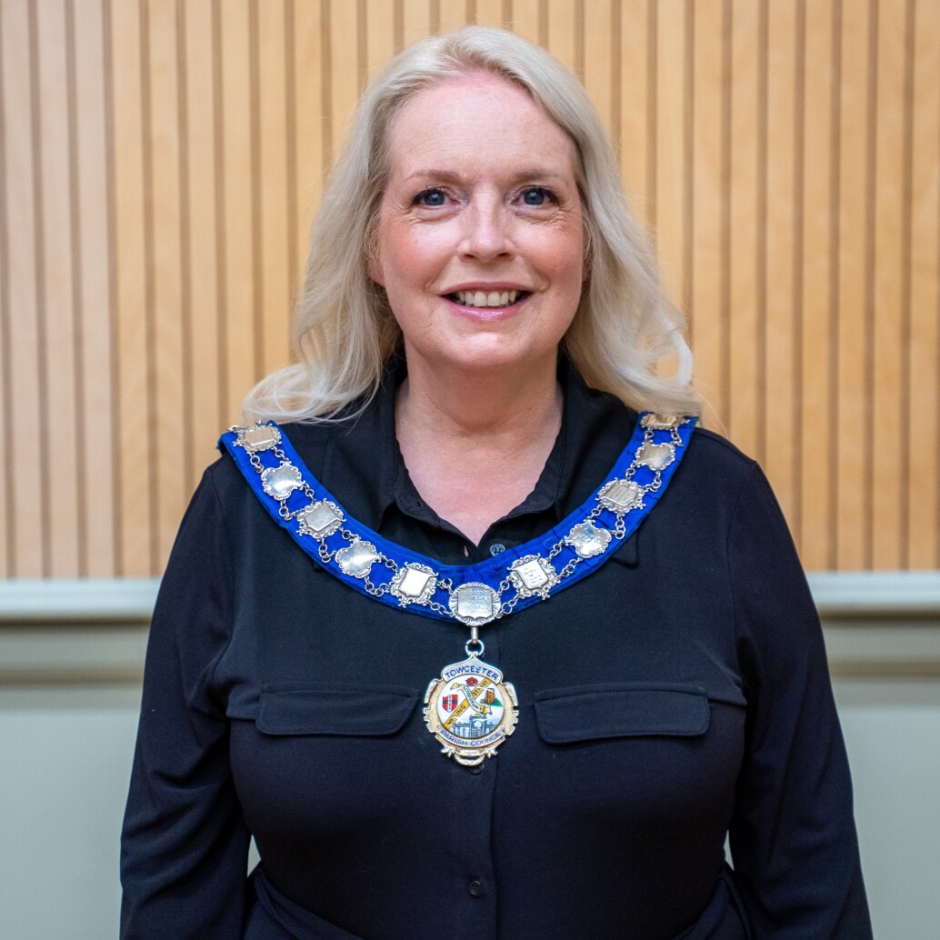Towcester Town Mayor 2024-25 Cllr Damian Reynolds