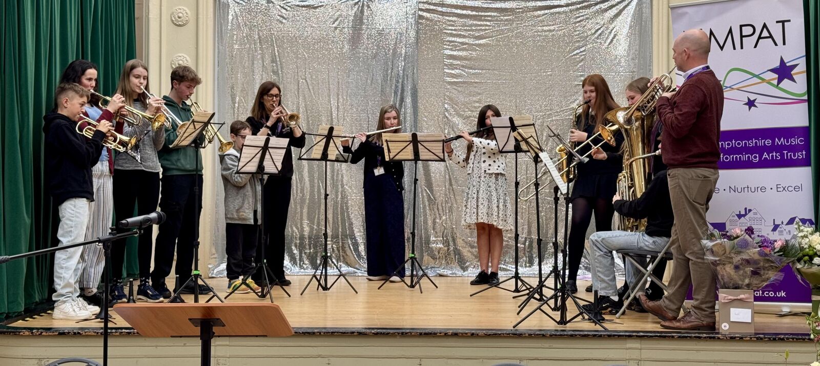 Musical entertainment by students of Towcester NMPAT at the Annual Meeting of Towcester Town Council