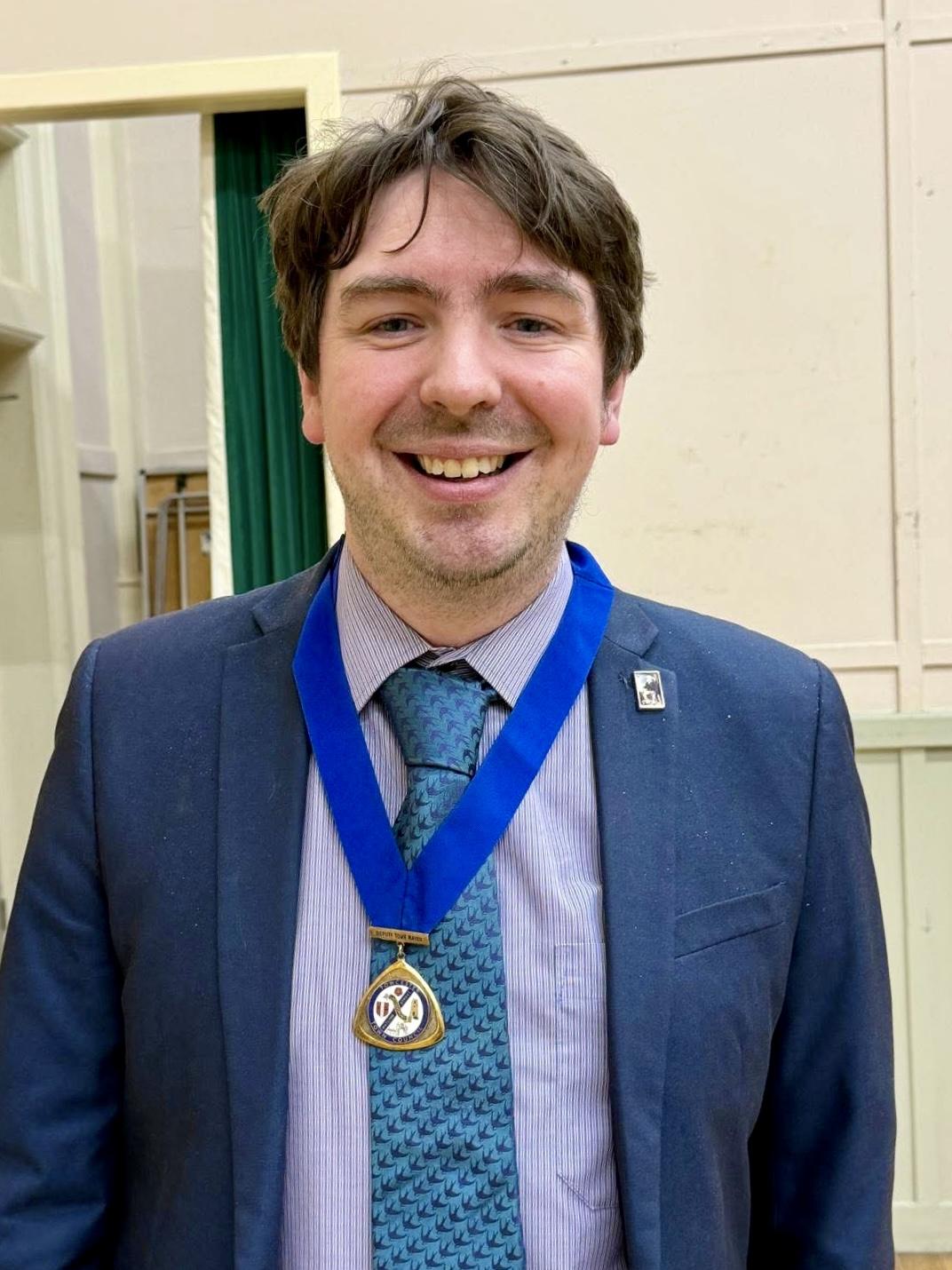 New Towcester Deputy Mayor, Cllr Stewart Tolley